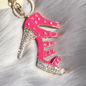 Sophia & Kate Pink Key Chain/Bag Charm